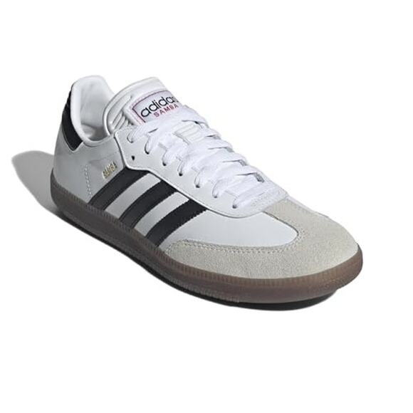 NWT Adidas Unisex Samba Indoor Soccer Shoe Cloud White/Black/Vivid Red-8.5Men\'s main image 5
